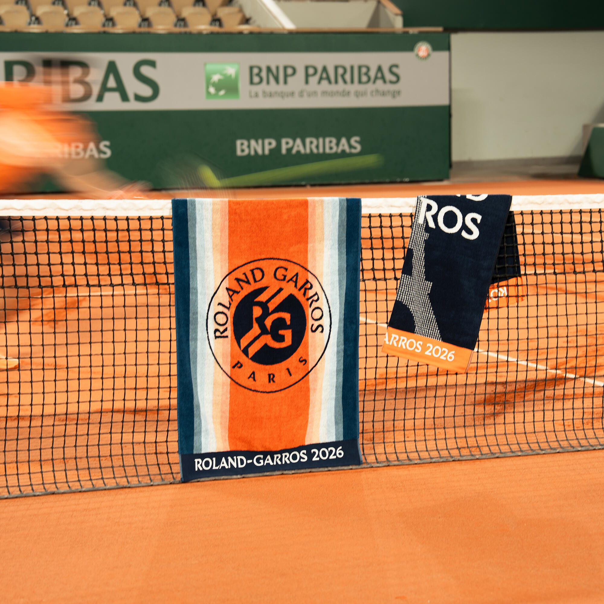 SERVIETTE OFFICIELLE EN COTON 70x105 ROLAND GARROS MULTICOLORE  2026 3/6