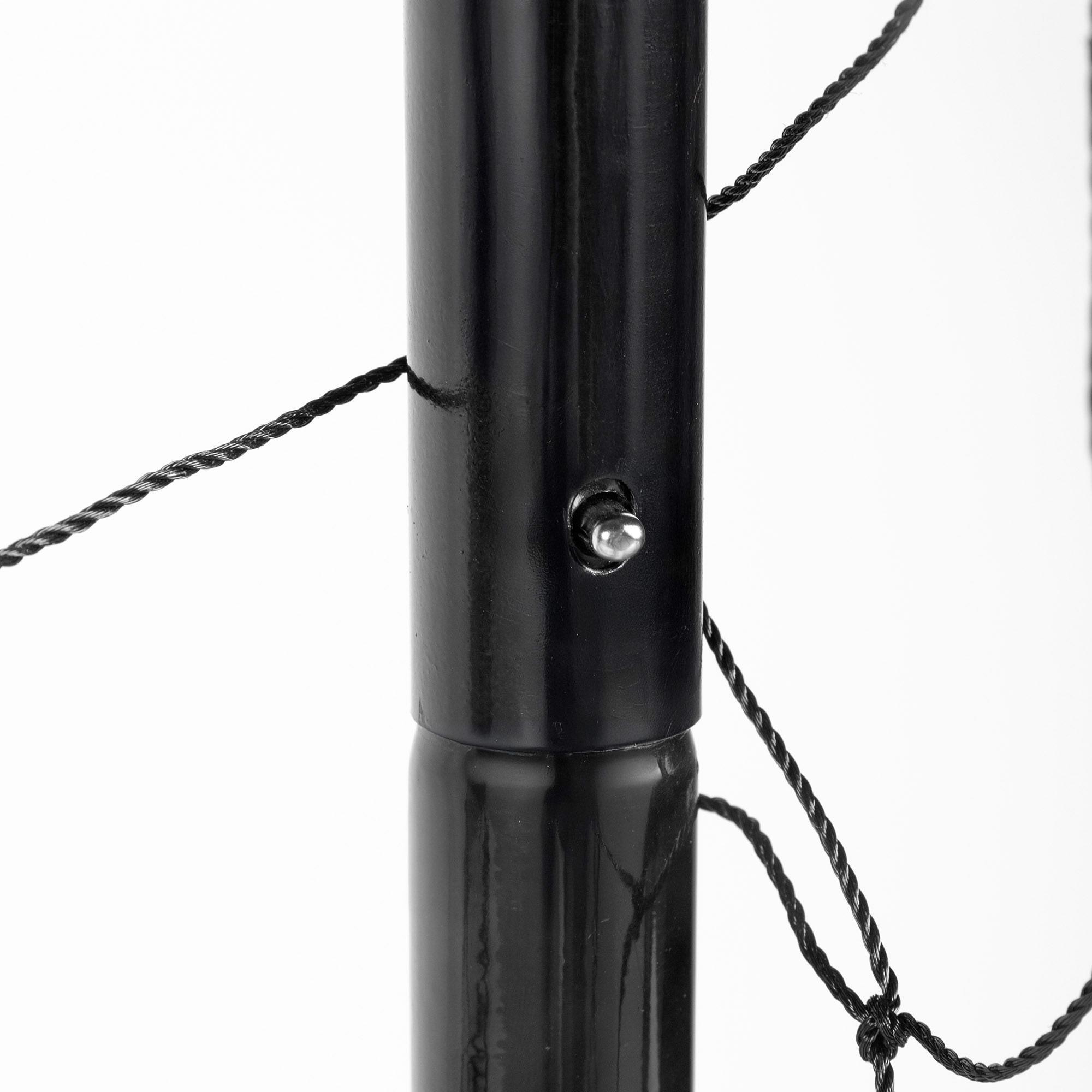 Portería de fútbol 240x85x160 cm estructura con protección Aktive - CD 5/7