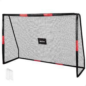 Portería de fútbol 240x85x160 cm estructura con protección Aktive - CD