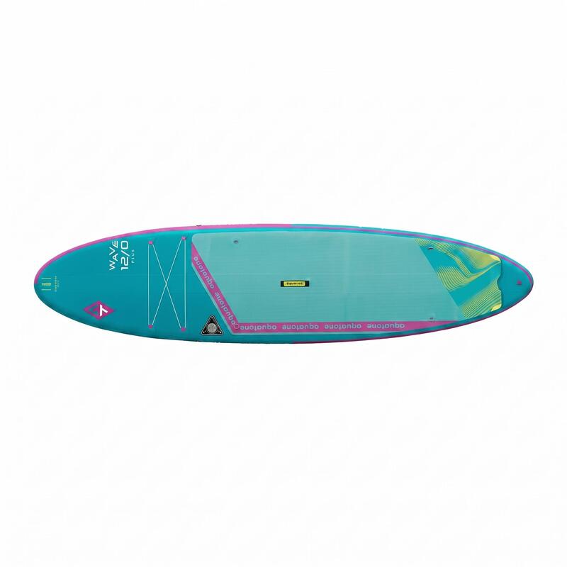Set Stand Up Paddle Gonflabil Aquatone WAVE PLUS 12.0 cu accesorii