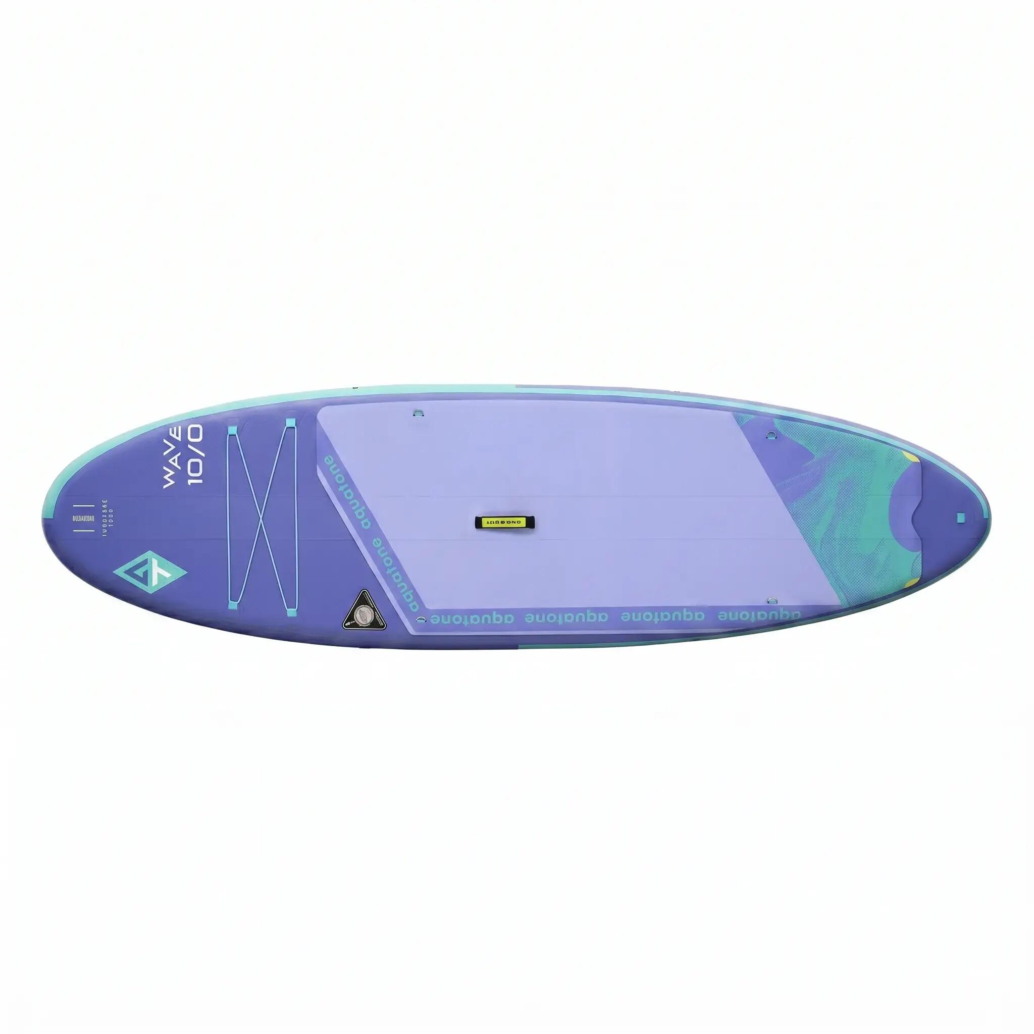 Set Stand Up Paddle Gonflabil Aquatone WAVE 10.0 cu accesorii Albastru 3/3