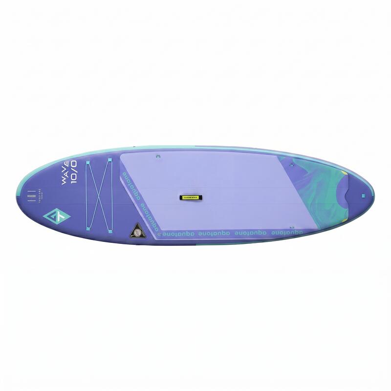 Set Stand Up Paddle Gonflabil Aquatone WAVE 10.0 cu accesorii Albastru
