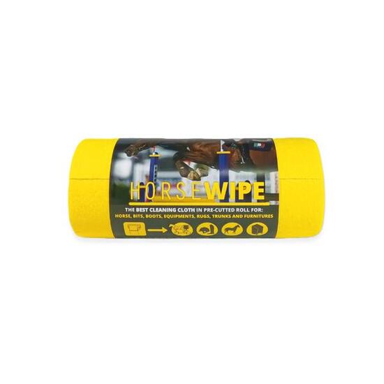 Panno pulizia lucidatura equitazione HORSEWIPE giallo 25 strappi