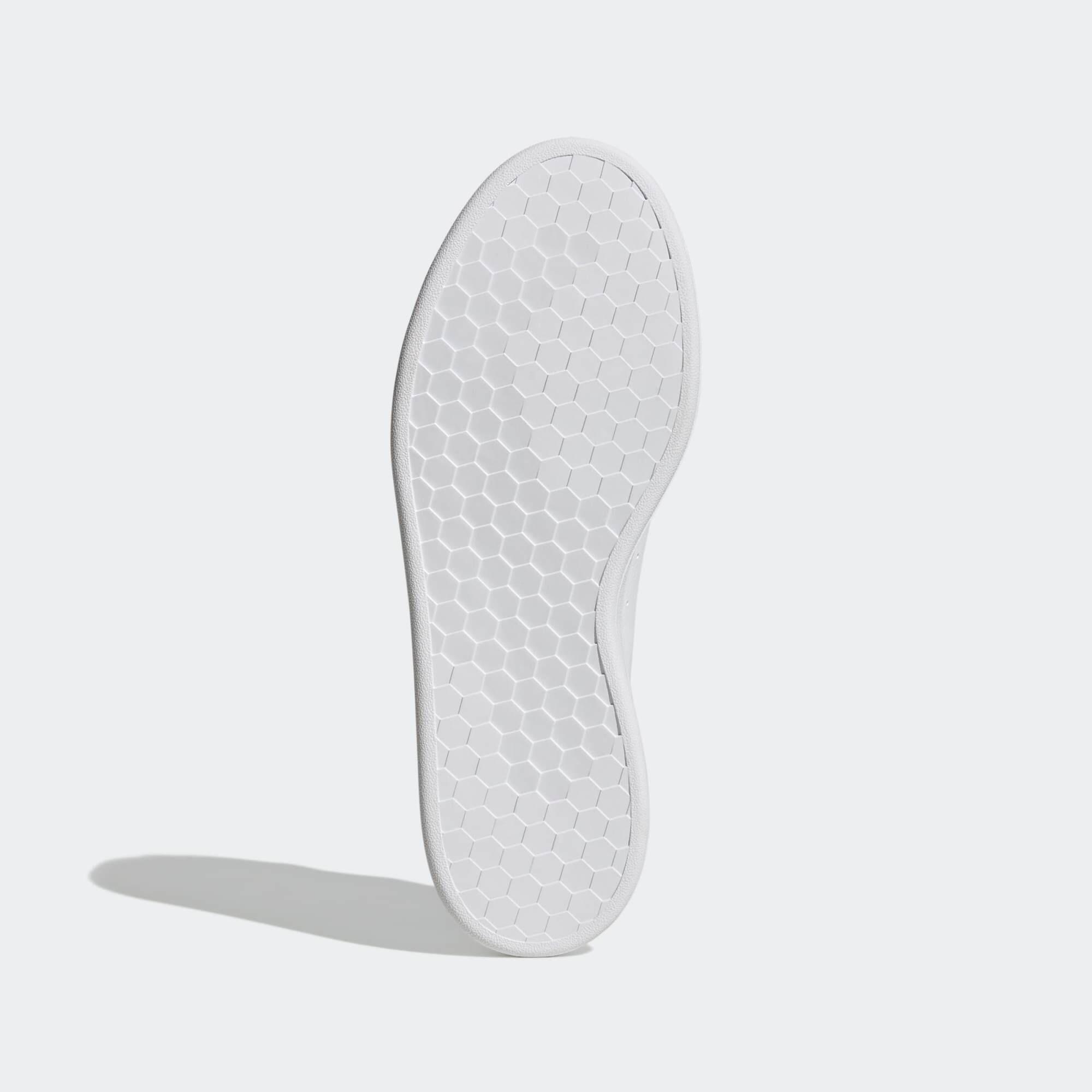 Baskets Adidas urban court, homme, blanc 4/6
