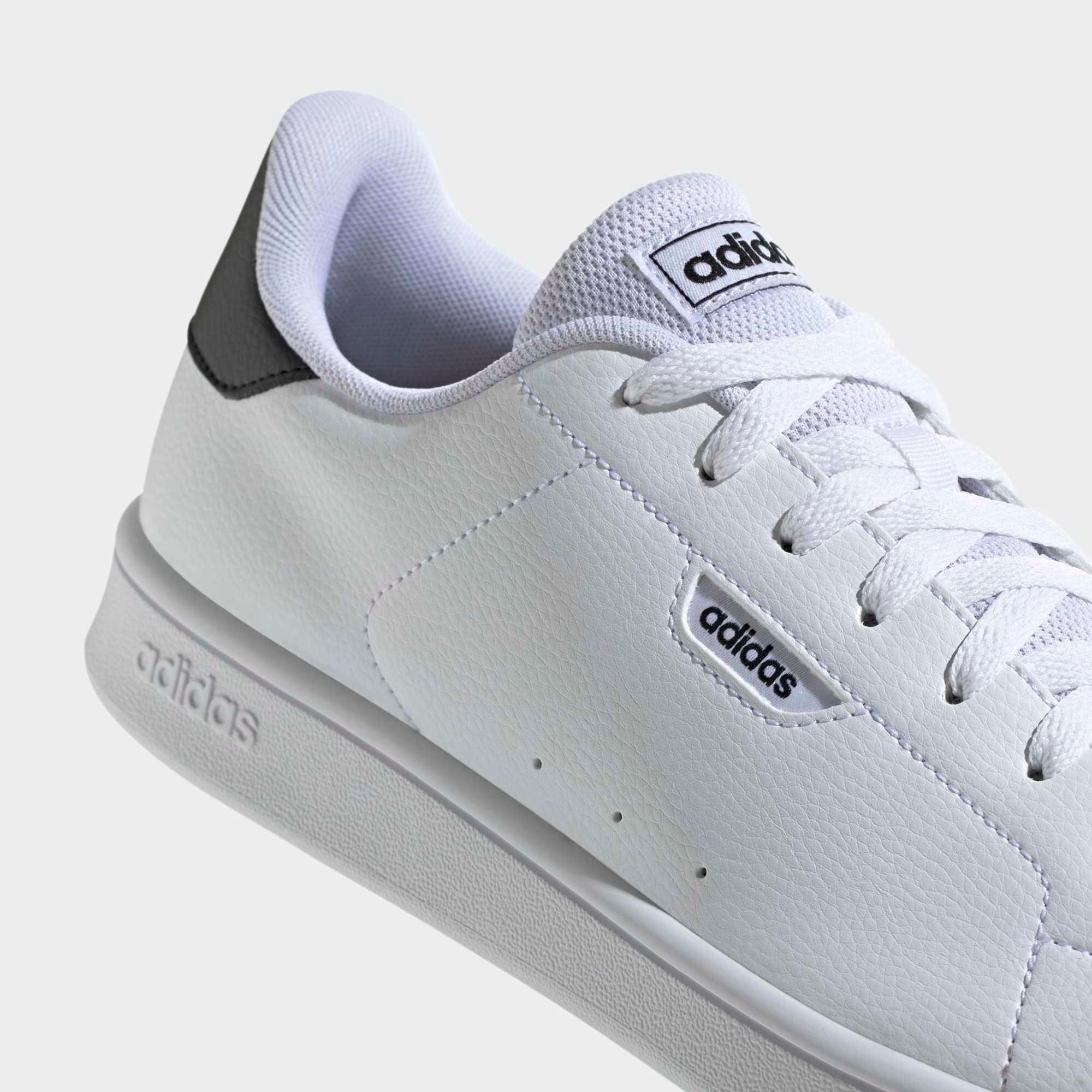 Baskets Adidas urban court, homme, blanc 3/6