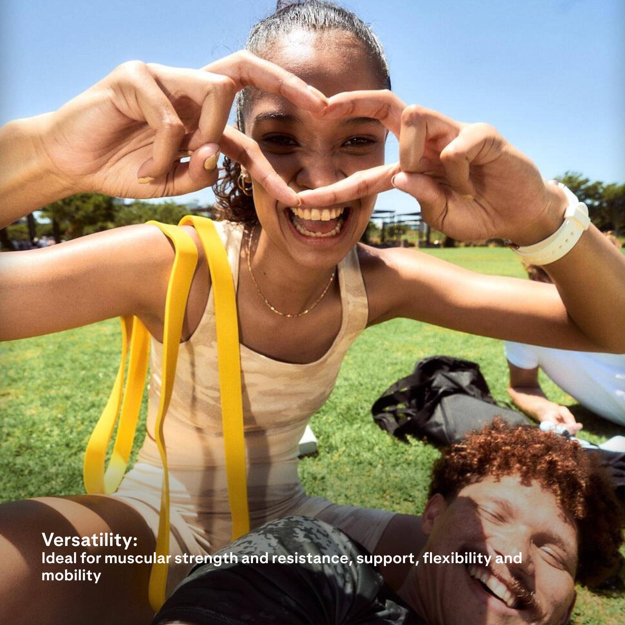 Elastic Training High Resistance Bands, Set of 3 -15, 25 and 35kg -  5