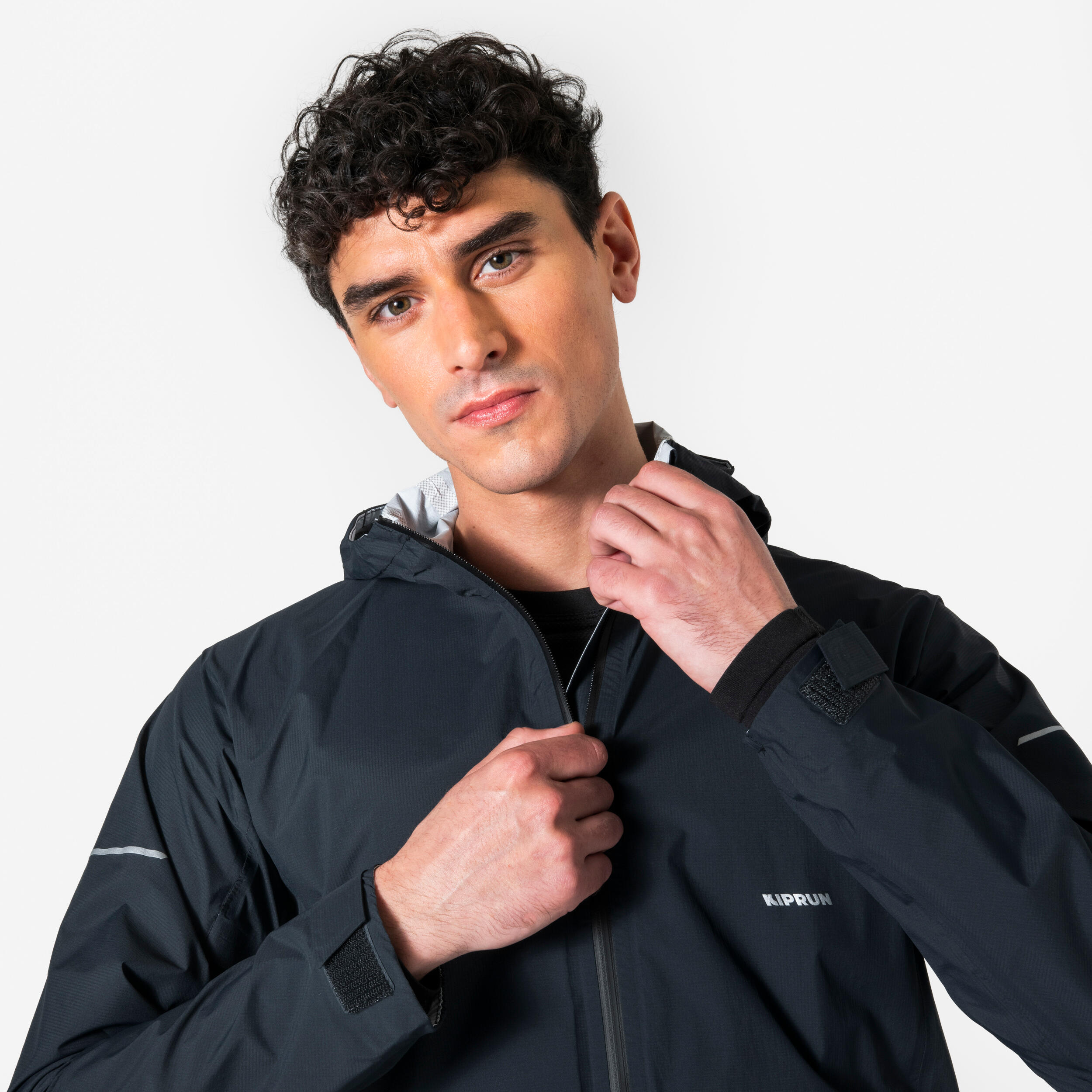 Laufjacke Herren wasserdicht atmungsaktiv - Run 900 dunkelgrau 16/32