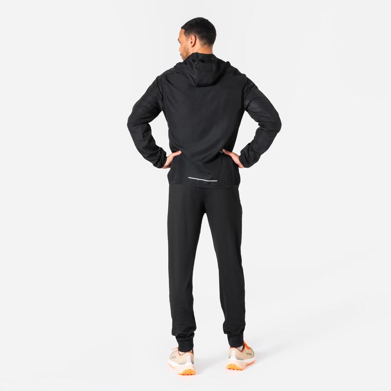 Erkek Rüzgarlık - Koşu/Arazi Koşusu - Siyah - Kiprun Run 100