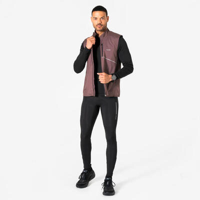 Leggings running uomo RUN FLOW neri