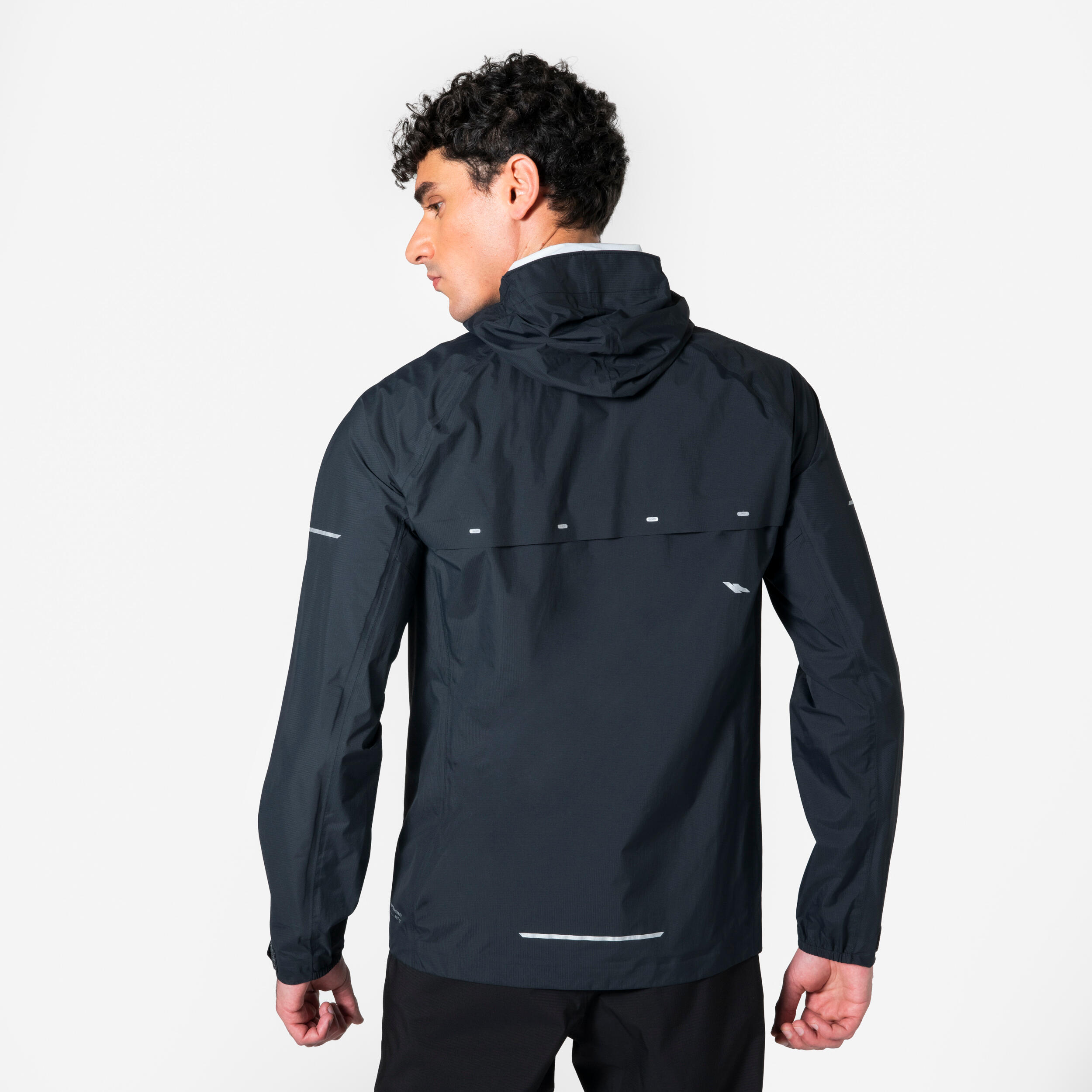 Laufjacke Herren wasserdicht atmungsaktiv - Run 900 dunkelgrau 15/32