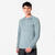 T-Shirt manches longues running sans couture Homme, KIPRUN Run 500 gris