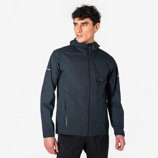 Chaqueta de running impermeable y transpirable Hombre - KIPRUN Run 900 verde