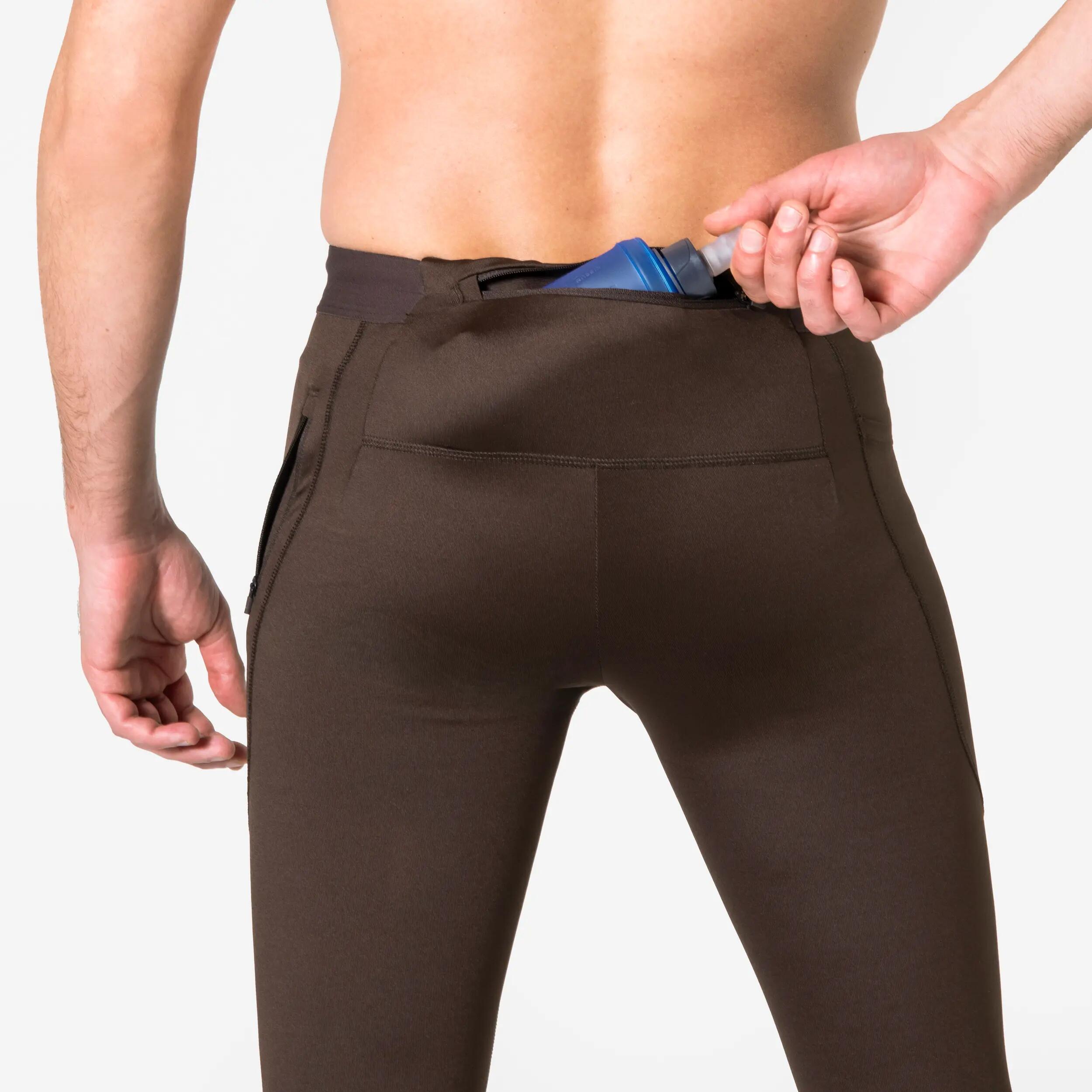 Collant de course respirant homme, Run Flow 6/15