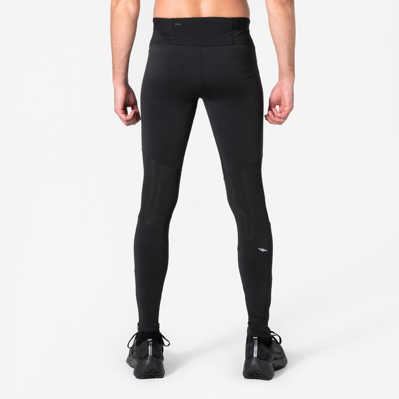 Erkek Koşu Taytı - Siyah - Kiprun Run 500 Warm