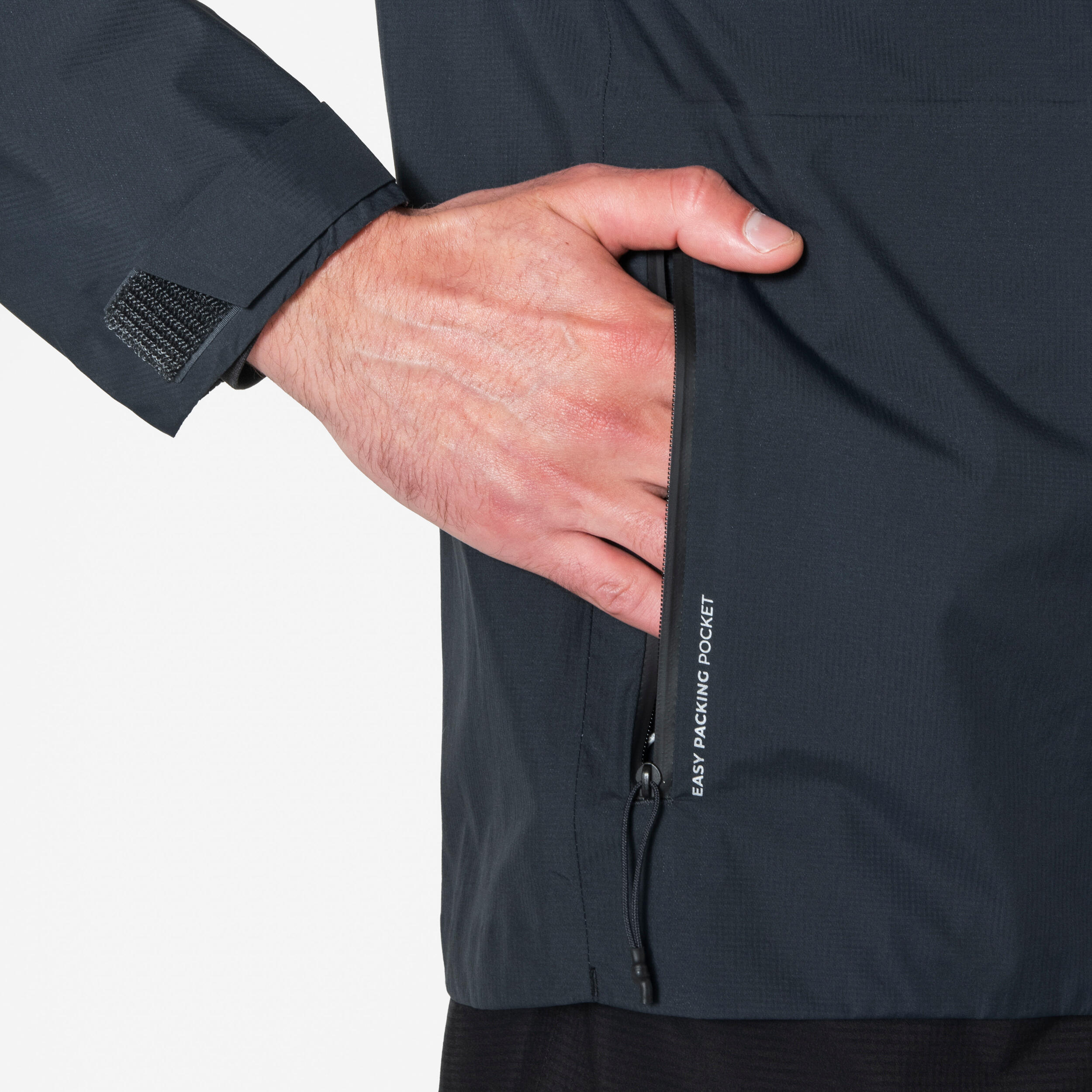 Laufjacke Herren wasserdicht atmungsaktiv - Run 900 dunkelgrau 17/32