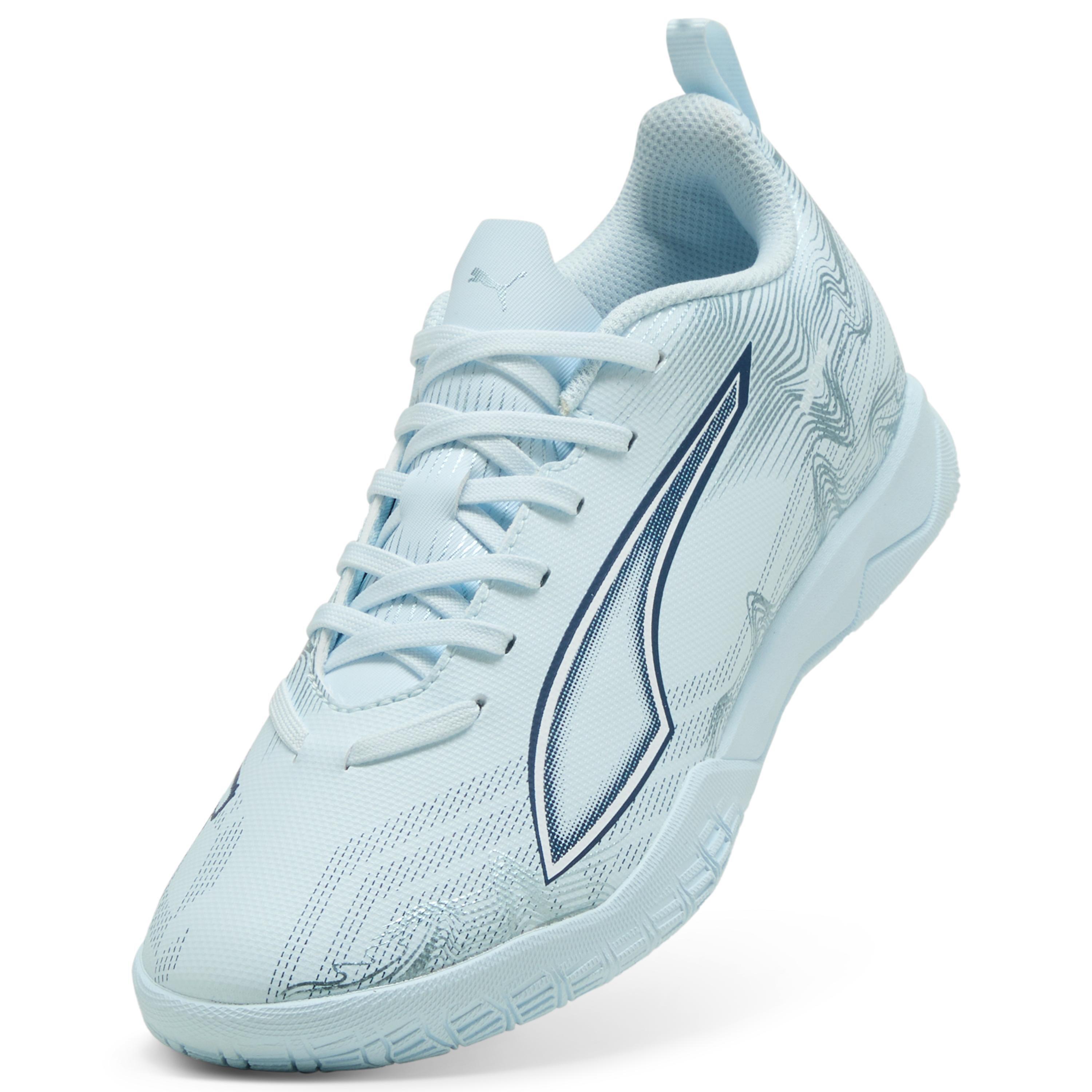 Buty do piłki nożnej halowej dla dzieci PUMA ULTRA 6 PLAY IT Jr Icy Blue 3/5