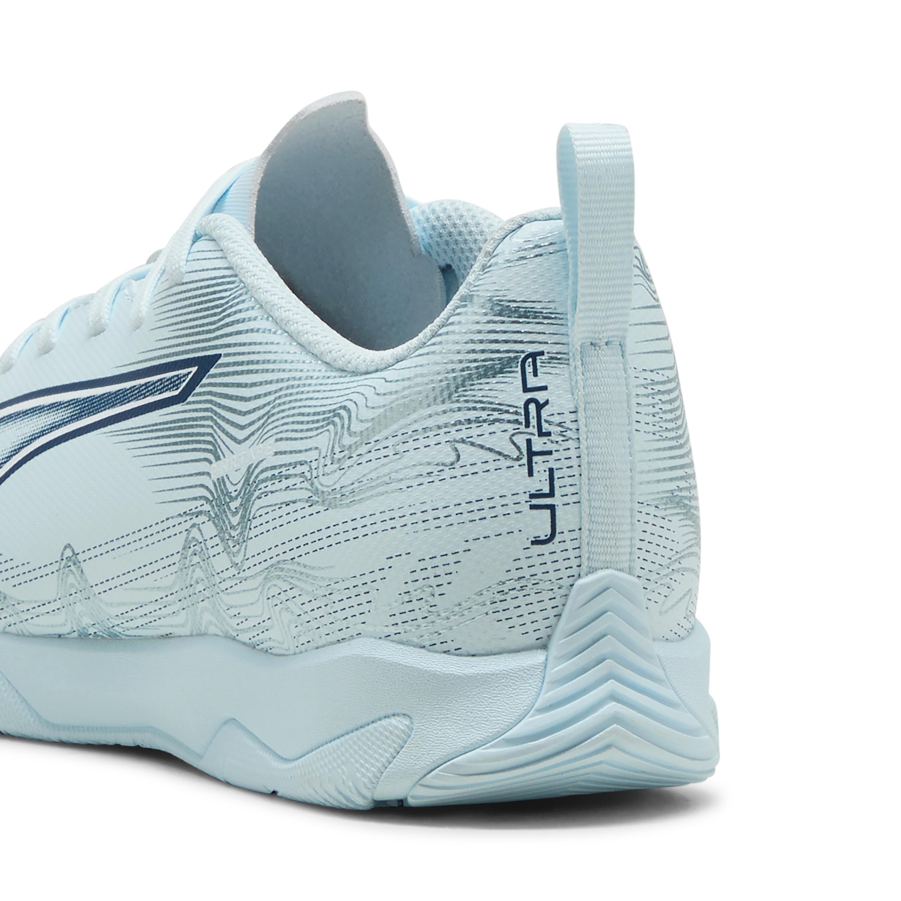 Buty do piłki nożnej halowej dla dzieci PUMA ULTRA 6 PLAY IT Jr Icy Blue 4/5