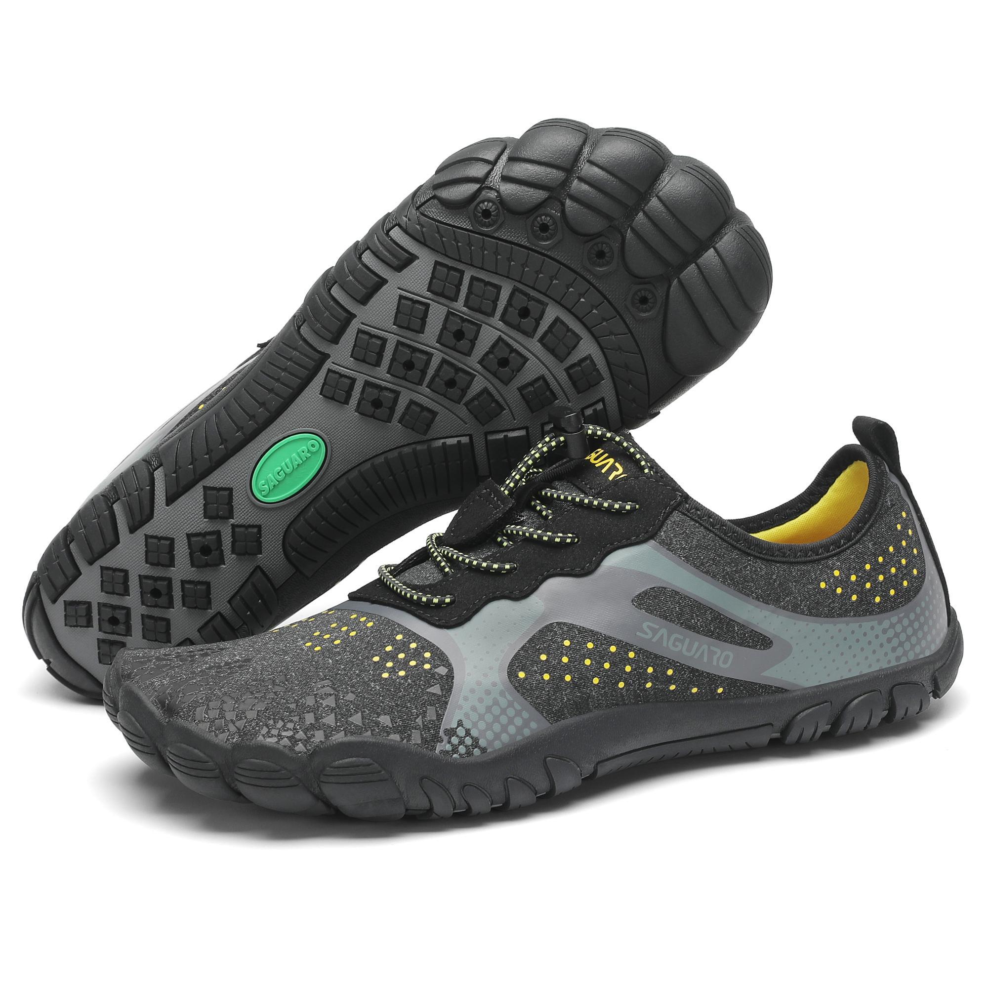Zapatillas Fast I Aqua negro y gris Saguaro - CD 8/9
