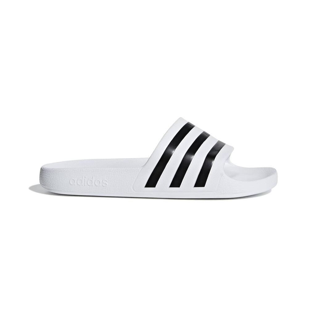 ADILETTE AQUA WHITE BLACK