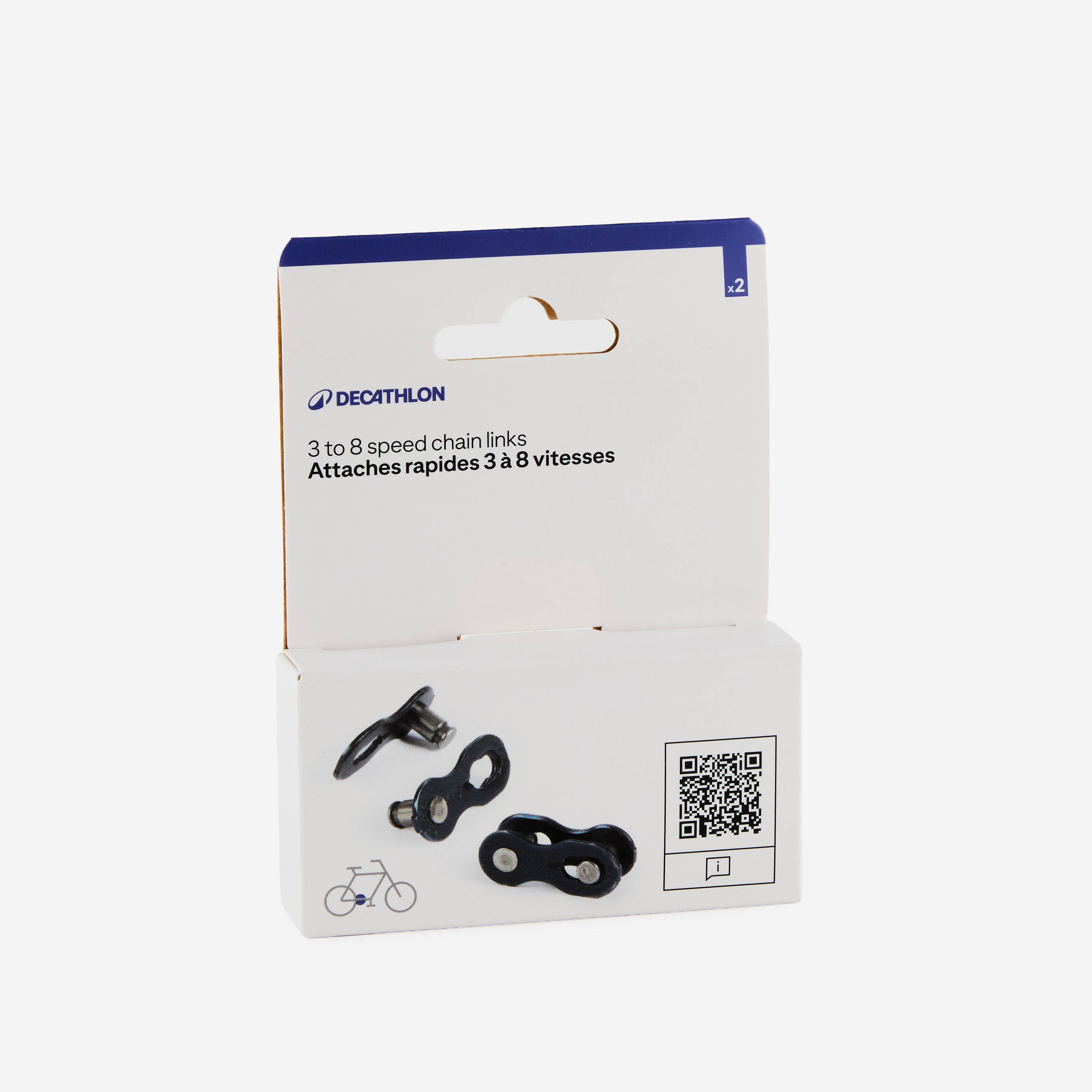 Quick Release Links for 3 to 8-speed Chain x2 -  5