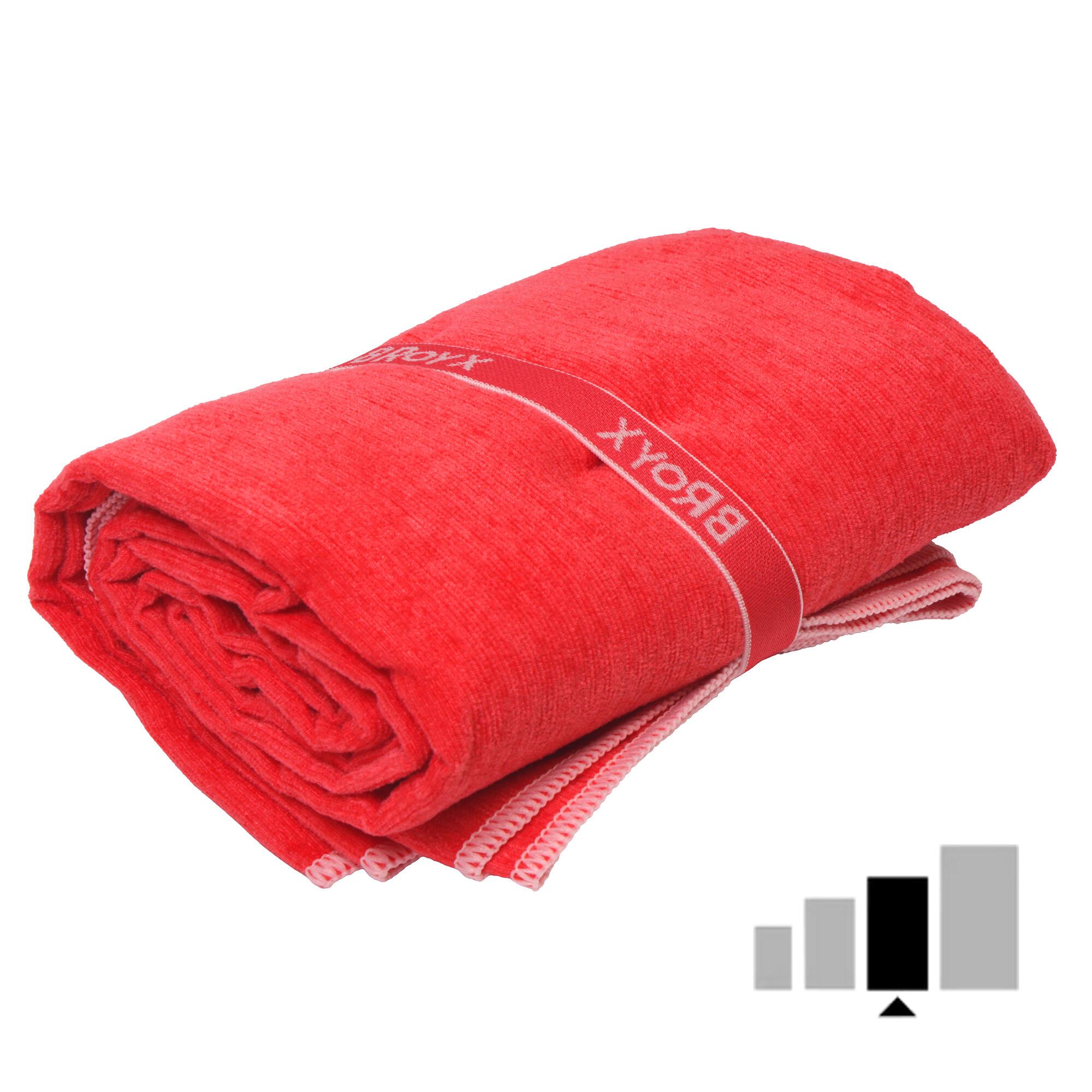 RĘCZNIK BASENOWY SUPERSOFT 80 x 130cm CZERWONY