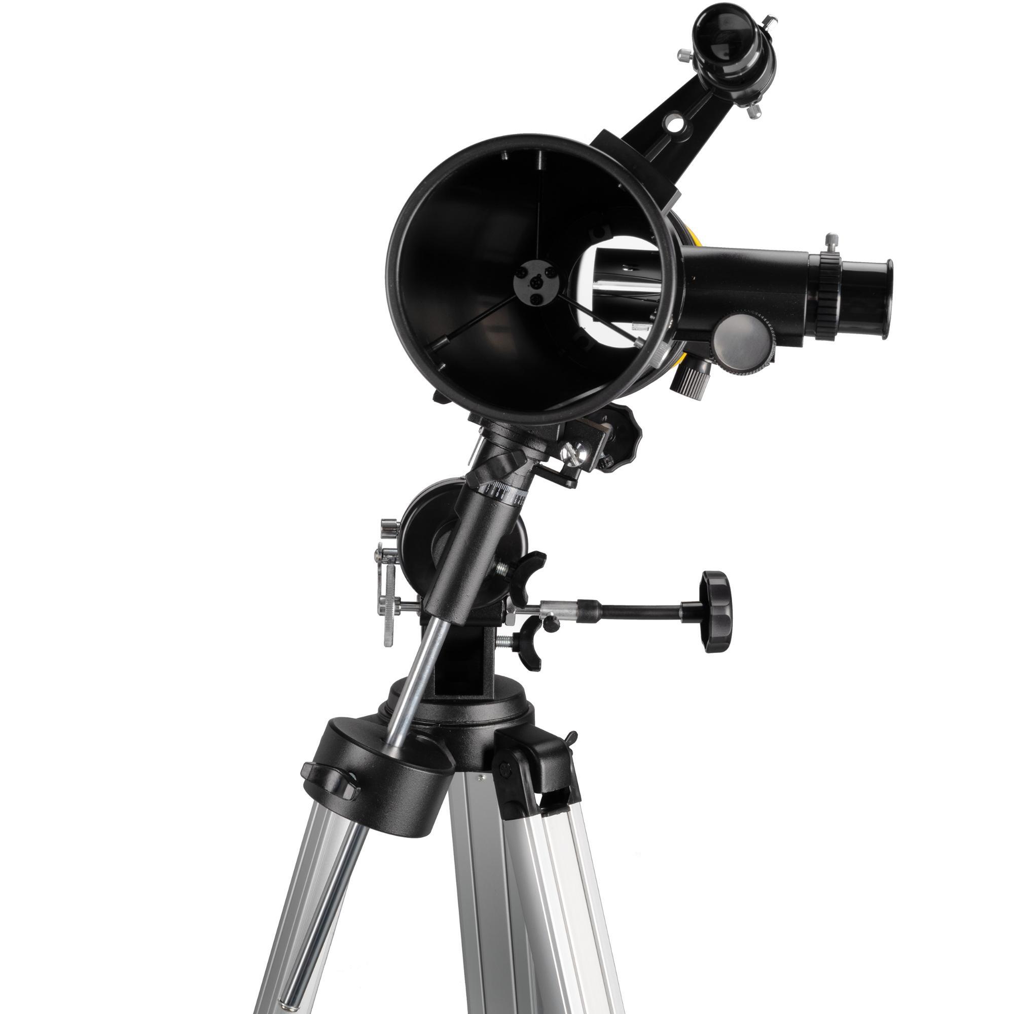 Telescopio Reflector 76/700 EQ NATIONAL GEOGRAPHIC con adaptador de fotos - CD 4/6