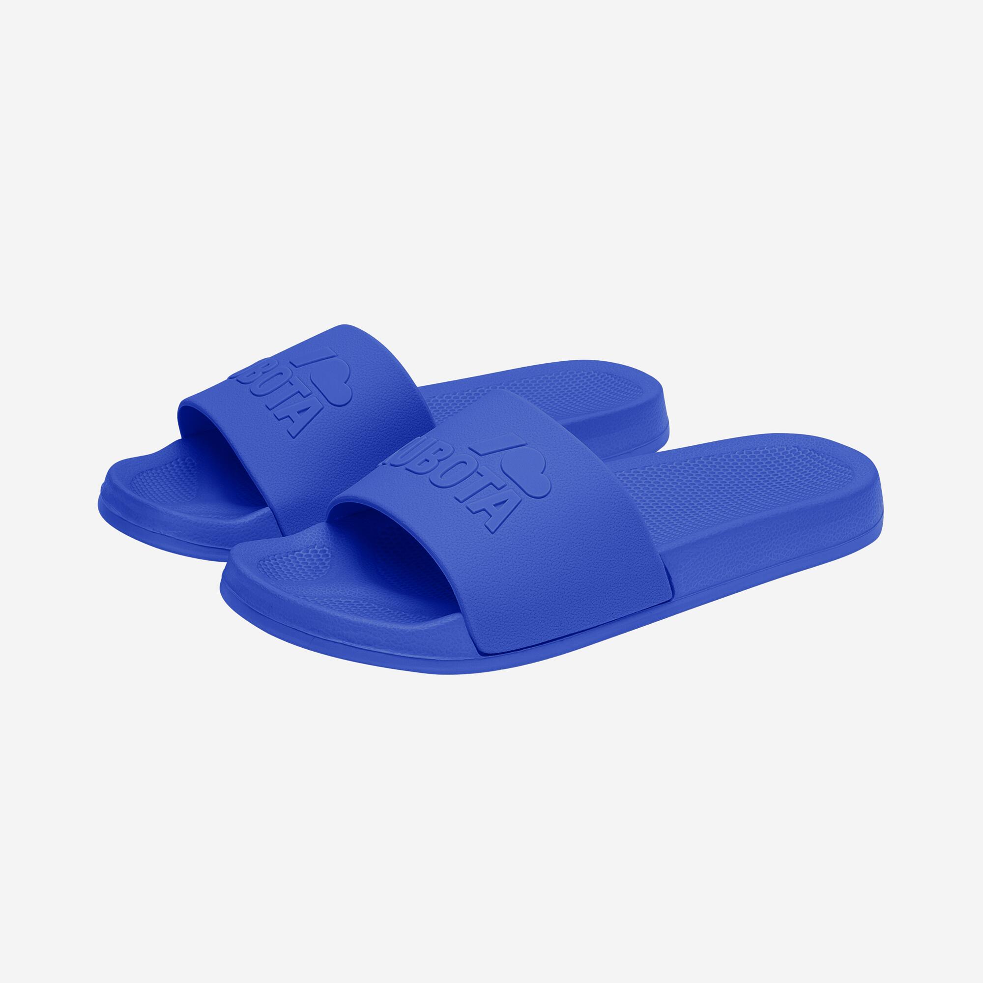 Klapki Kubota Basenowe Basic Plain Niebieskie