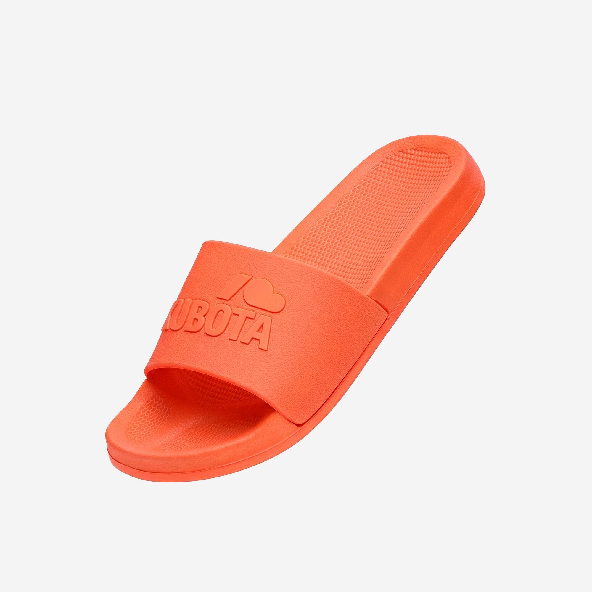 Klapki Kubota Basenowe Basic Plain Pomarańczowe 4/6