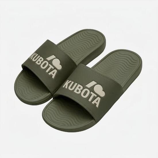 Klapki Kubota Sportowe Pro Khaki