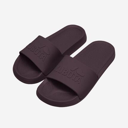 Klapki Kubota Basenowe Basic Plain Bordowe