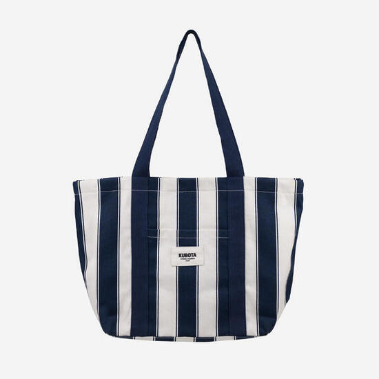 Kubota Torba Shopper Plażowa Print Granatowy
