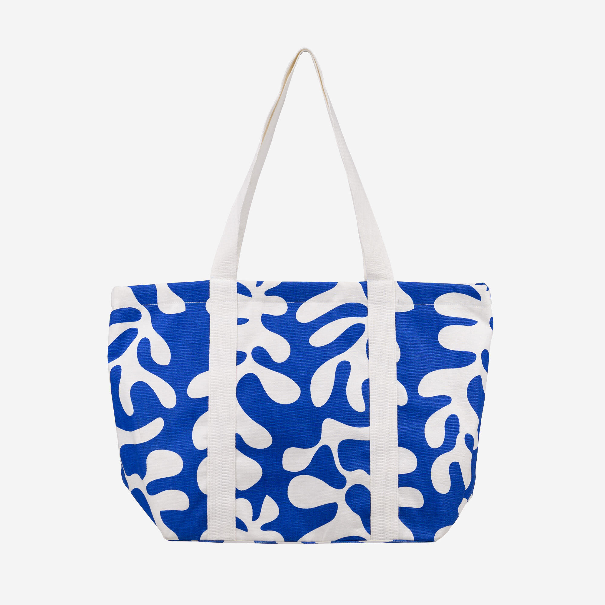 Kubota Torba Shopper Plażowa Print Niebieski