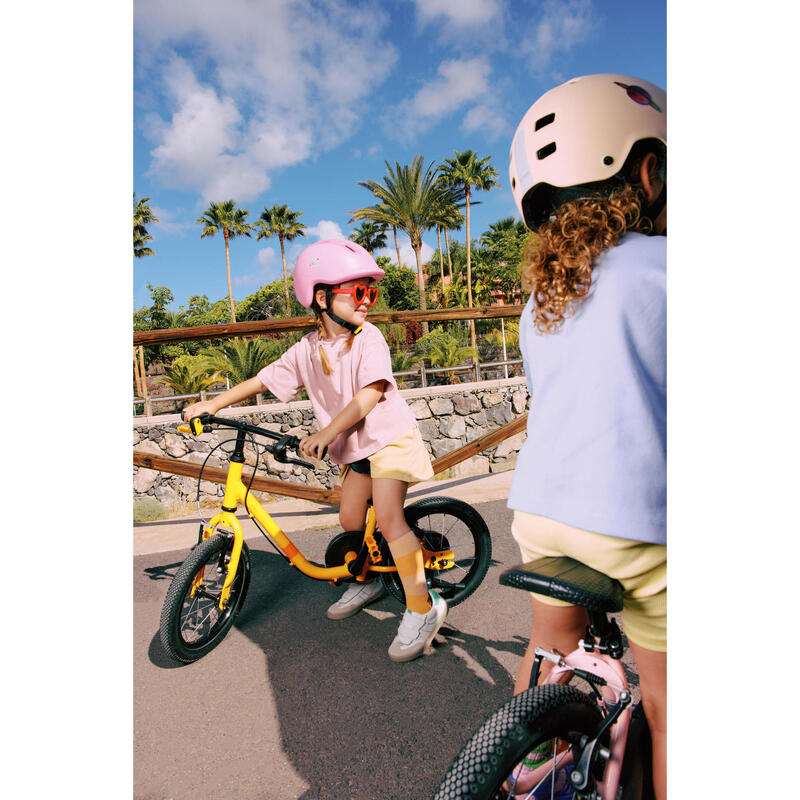 Play 500 Çocuk Bisiklet Kaskı 47-55 cm Pembe