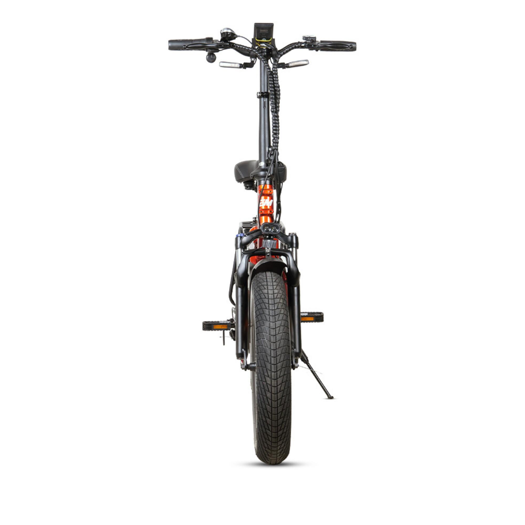 Bicicleta Elèctrica Plegable Fatbike Emotorad Doodle Taronja 6/7