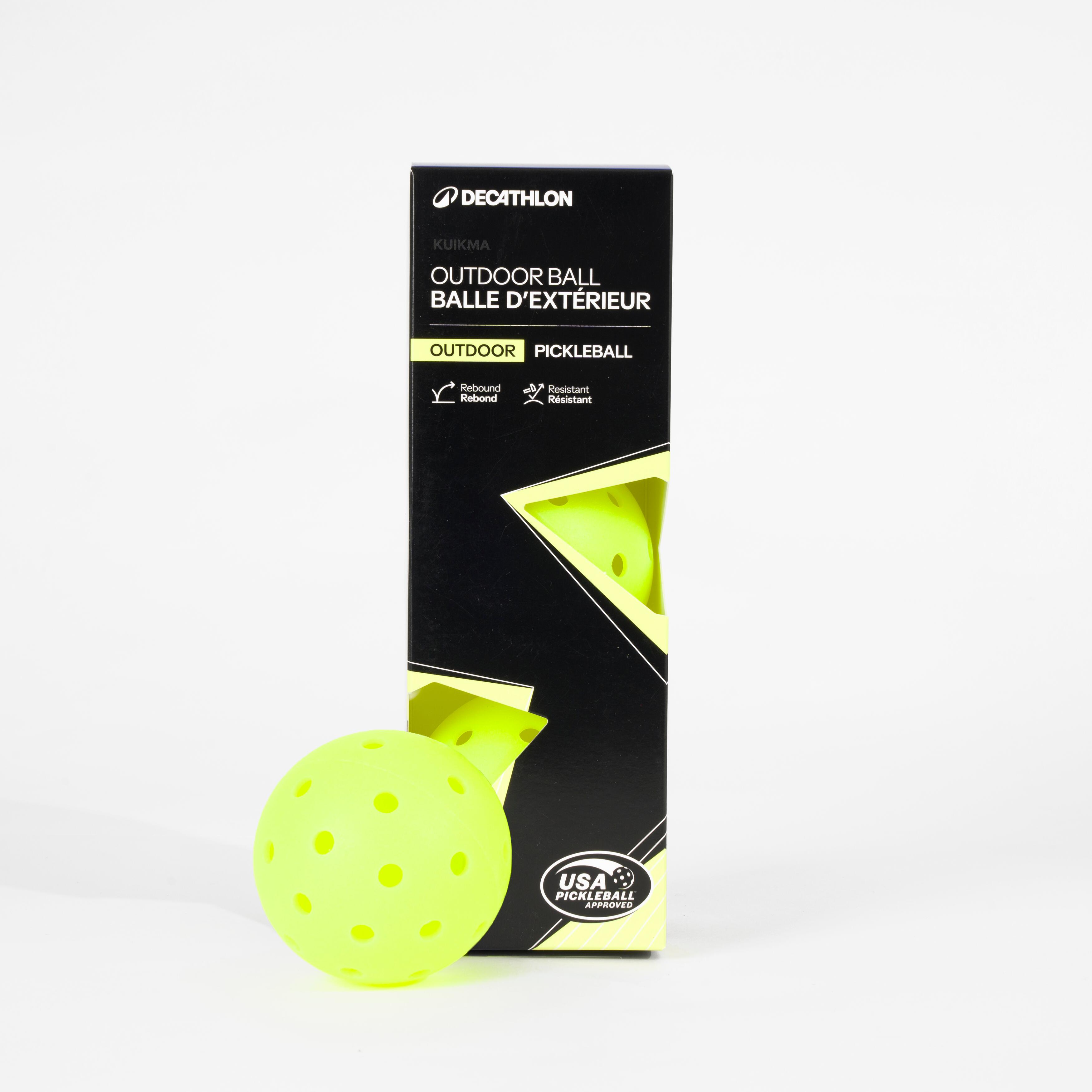 Pickleball Outdoor Balls x3 - USAPA Approved