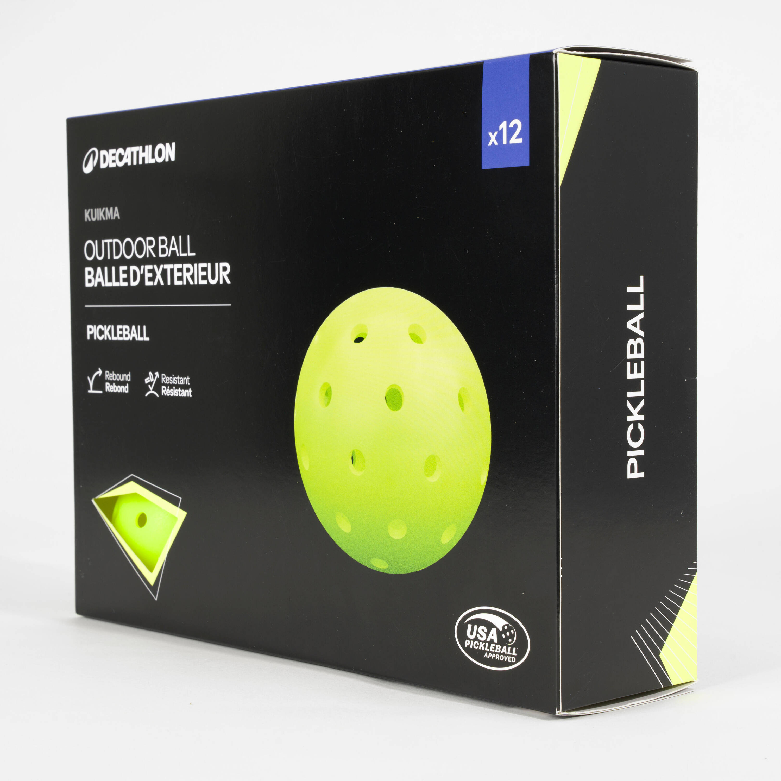 Pickleball Outdoor Balls X12 - USAPA Approved -  3