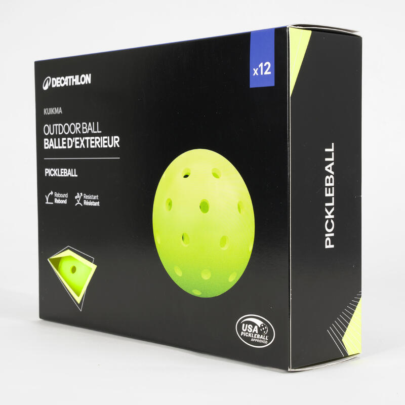 12 mingi Pickleball de exterior - aprobate de USAPA