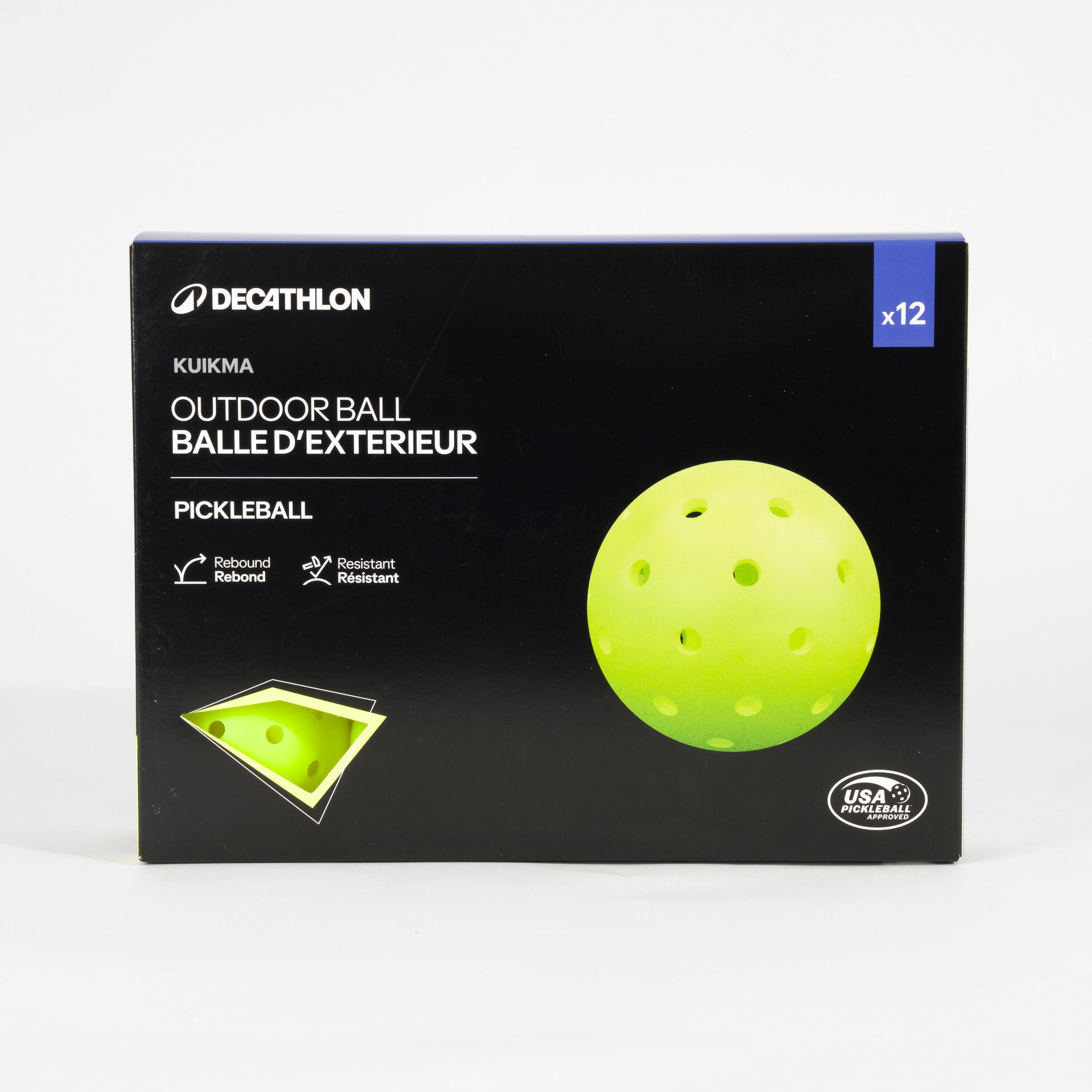 USA Pickleball Approved Pickleball Outdoor Balls 3 Pack  4/4