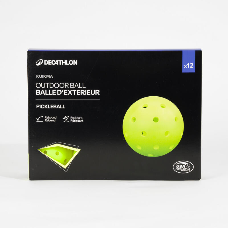12 mingi Pickleball de exterior - aprobate de USAPA