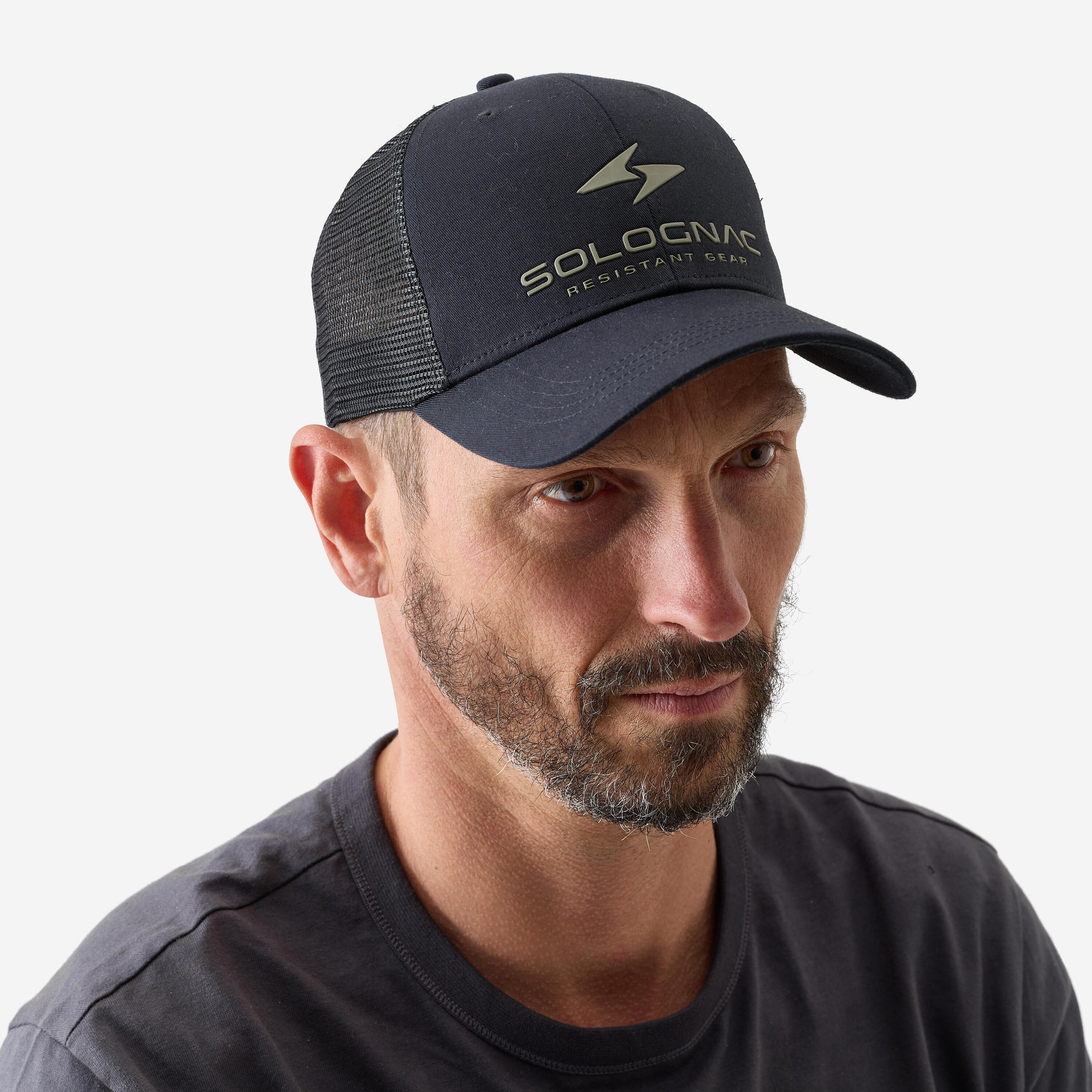 Casquette trucker chasse noire 7/7