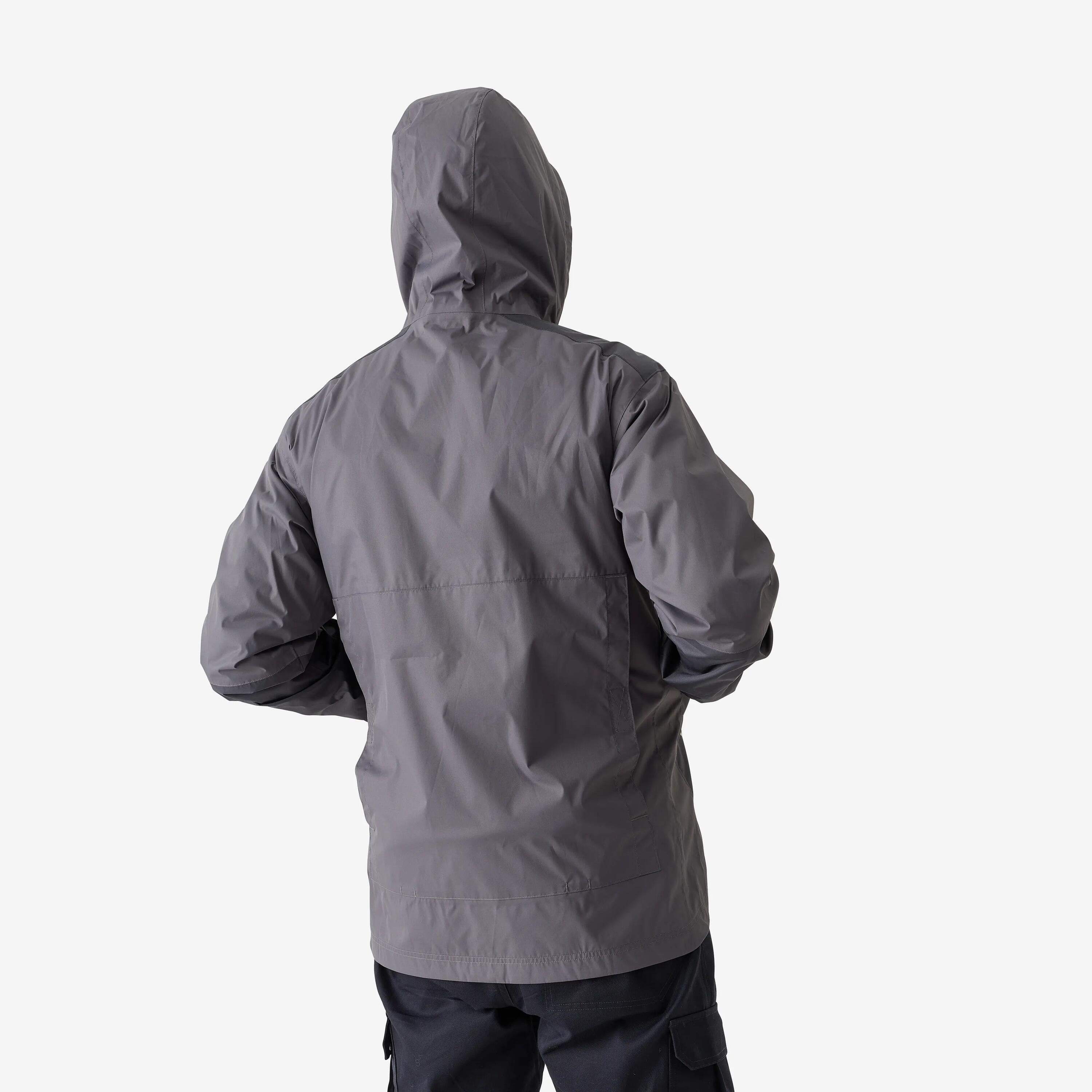 Jaqueta 100 Home Gris Impermeable 3/5