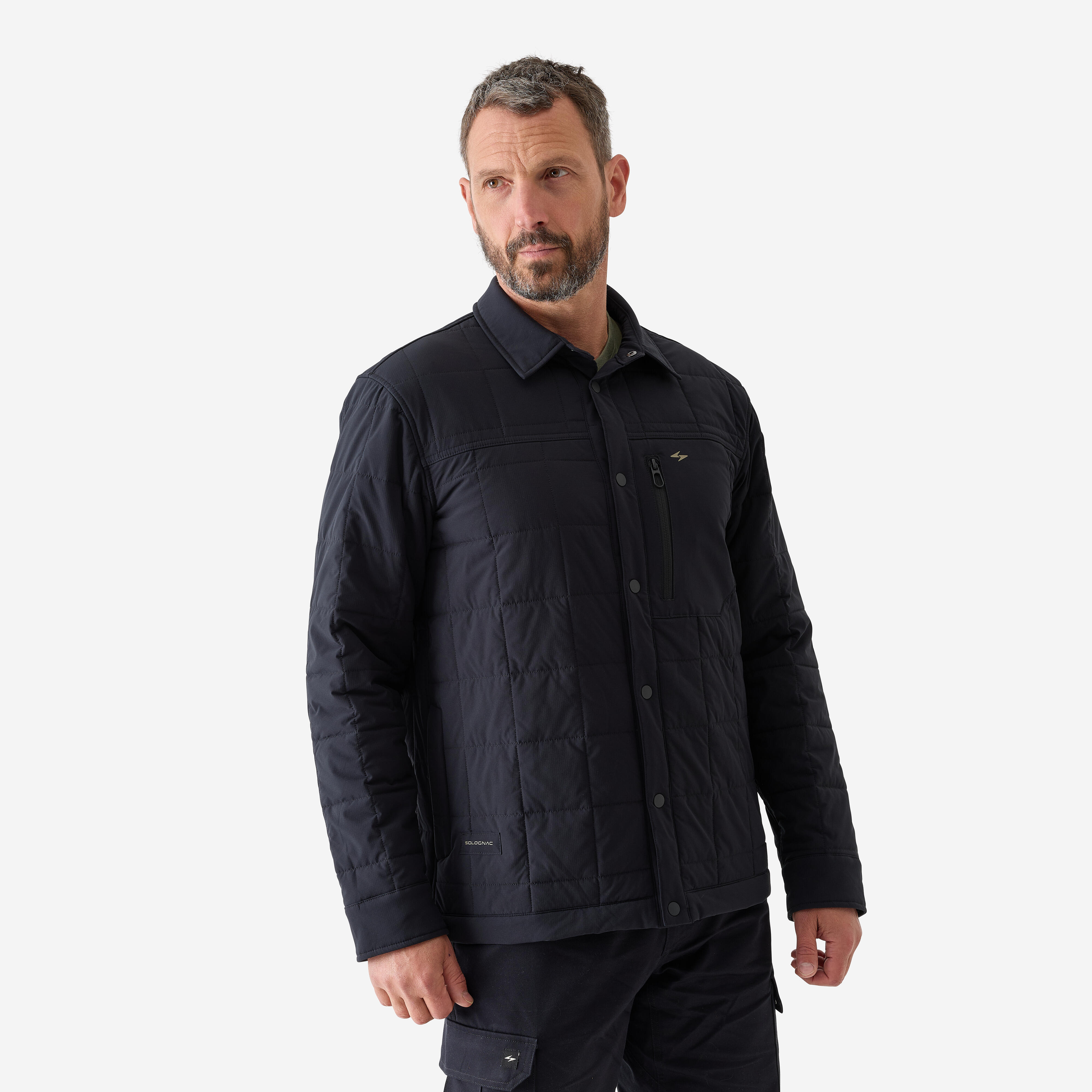Solognac Surchemise Matelassee 500 Noir