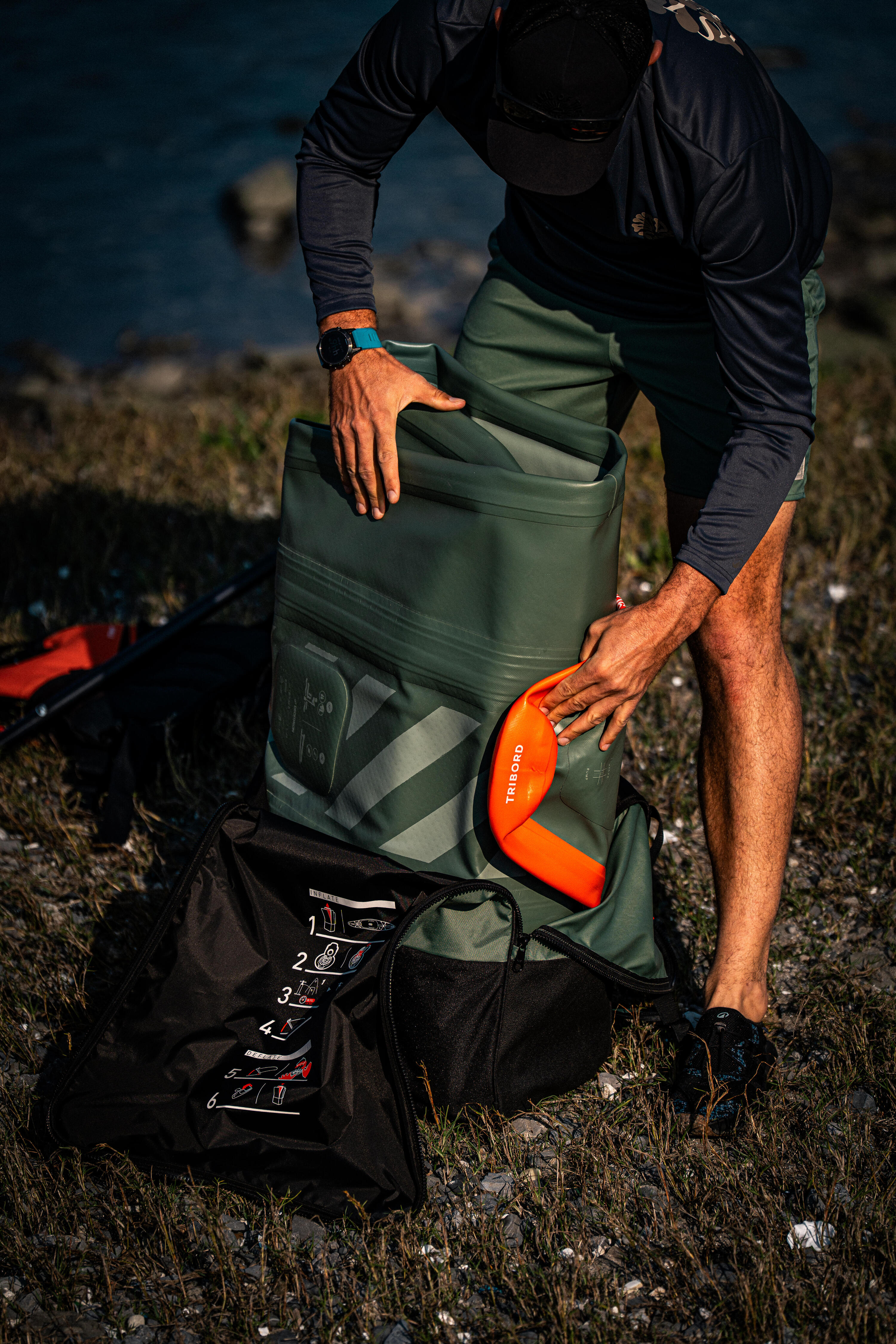 Deska Stand Up Paddle Decathlon 900 Exploration 14' 17/26