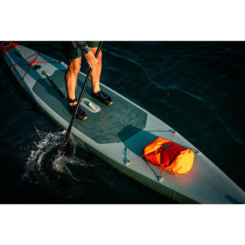 Pagaie de stand up paddle 900 carbon din 2 segmente 165-205cm