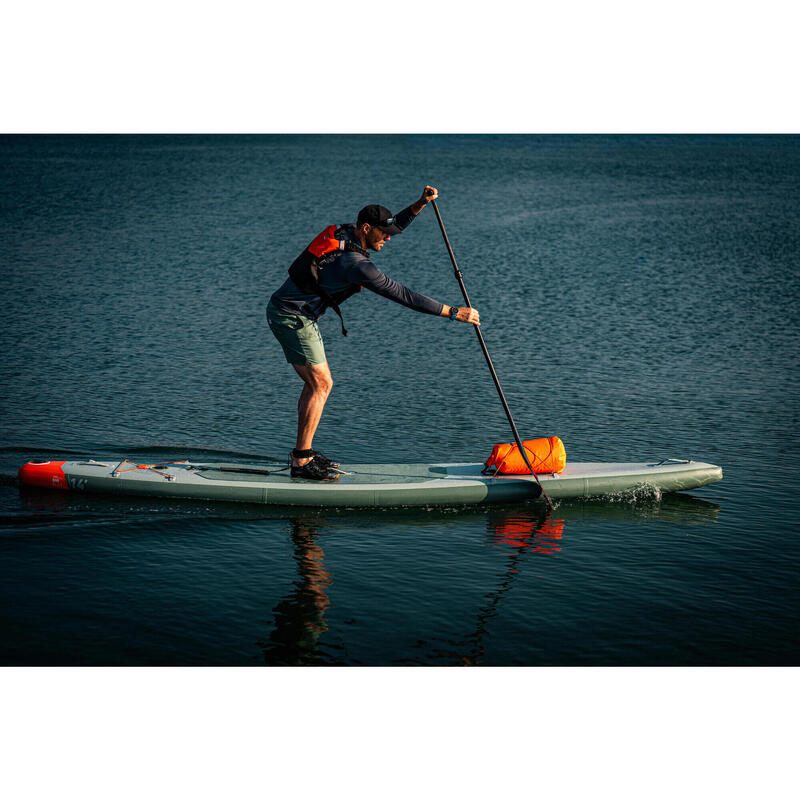 Pagaie de stand up paddle 900 carbon din 3 segmente 165-205 cm