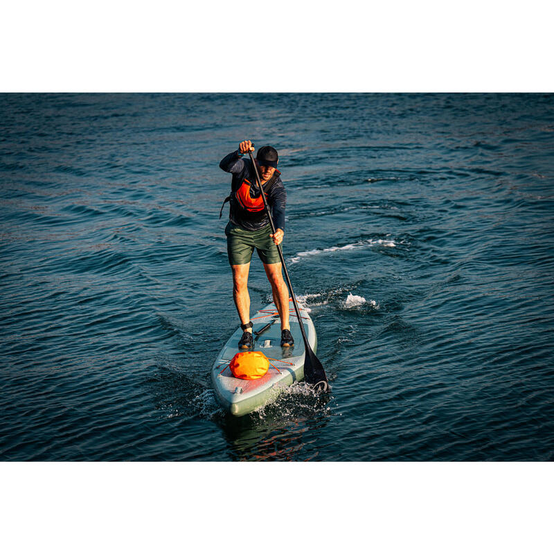 Pagaie de stand up paddle 900 carbon din 2 segmente 165-205cm