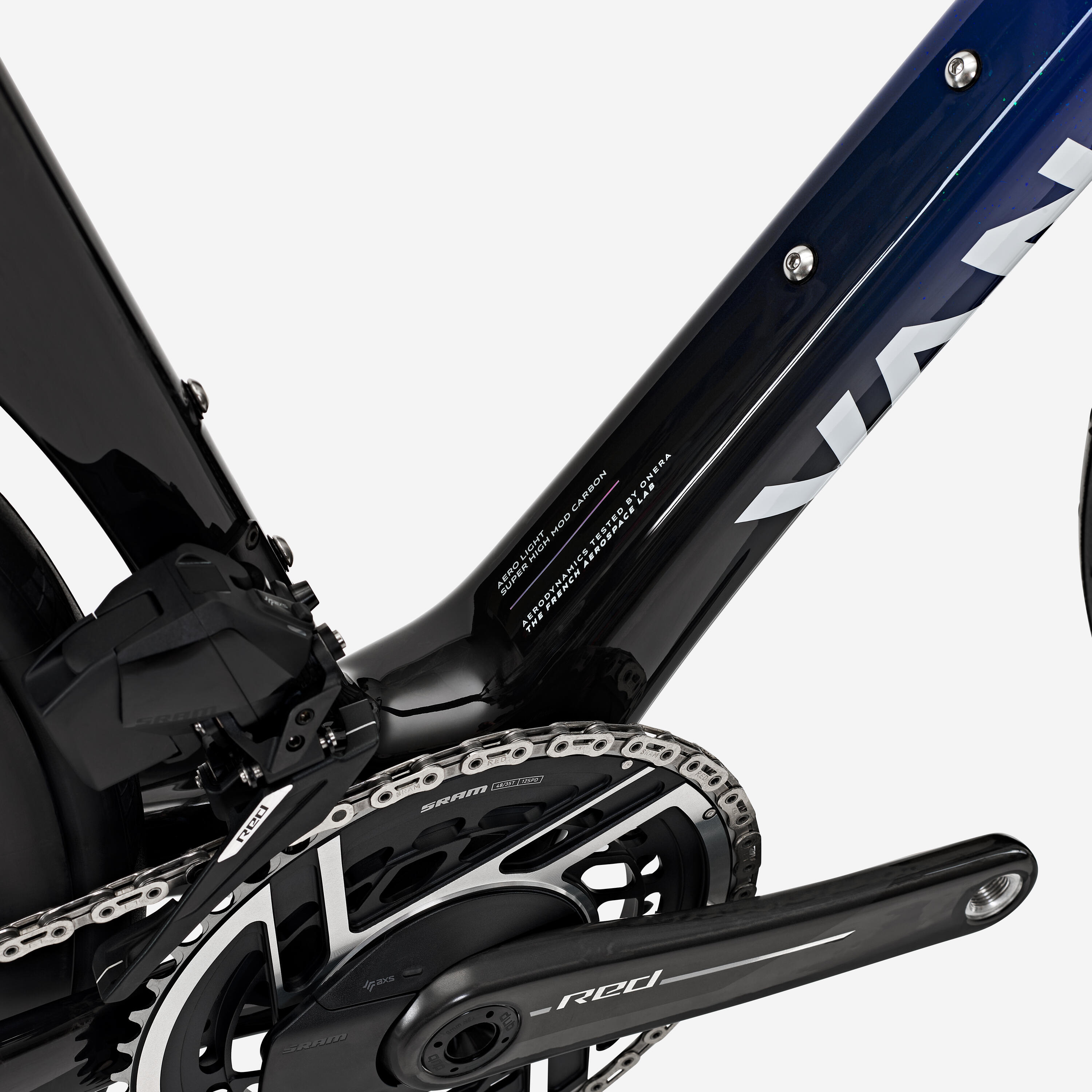 Silniční kolo RCR-R Pro SRAM Red AXS 2×12 se snímačem výkonu Decathlon CMA CGM 11/16