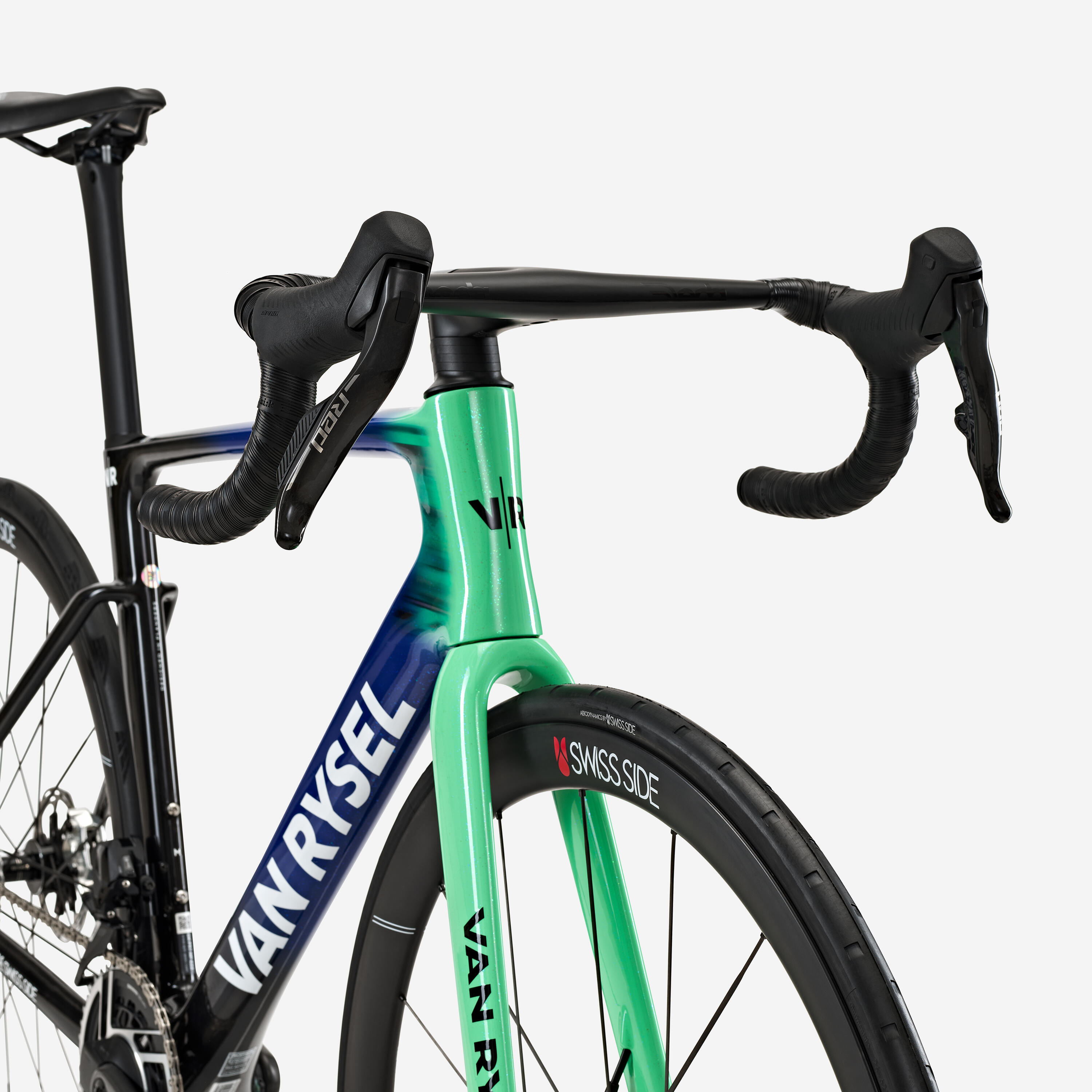 Silniční kolo RCR-R Pro SRAM Red AXS 2×12 se snímačem výkonu Decathlon CMA CGM 6/16