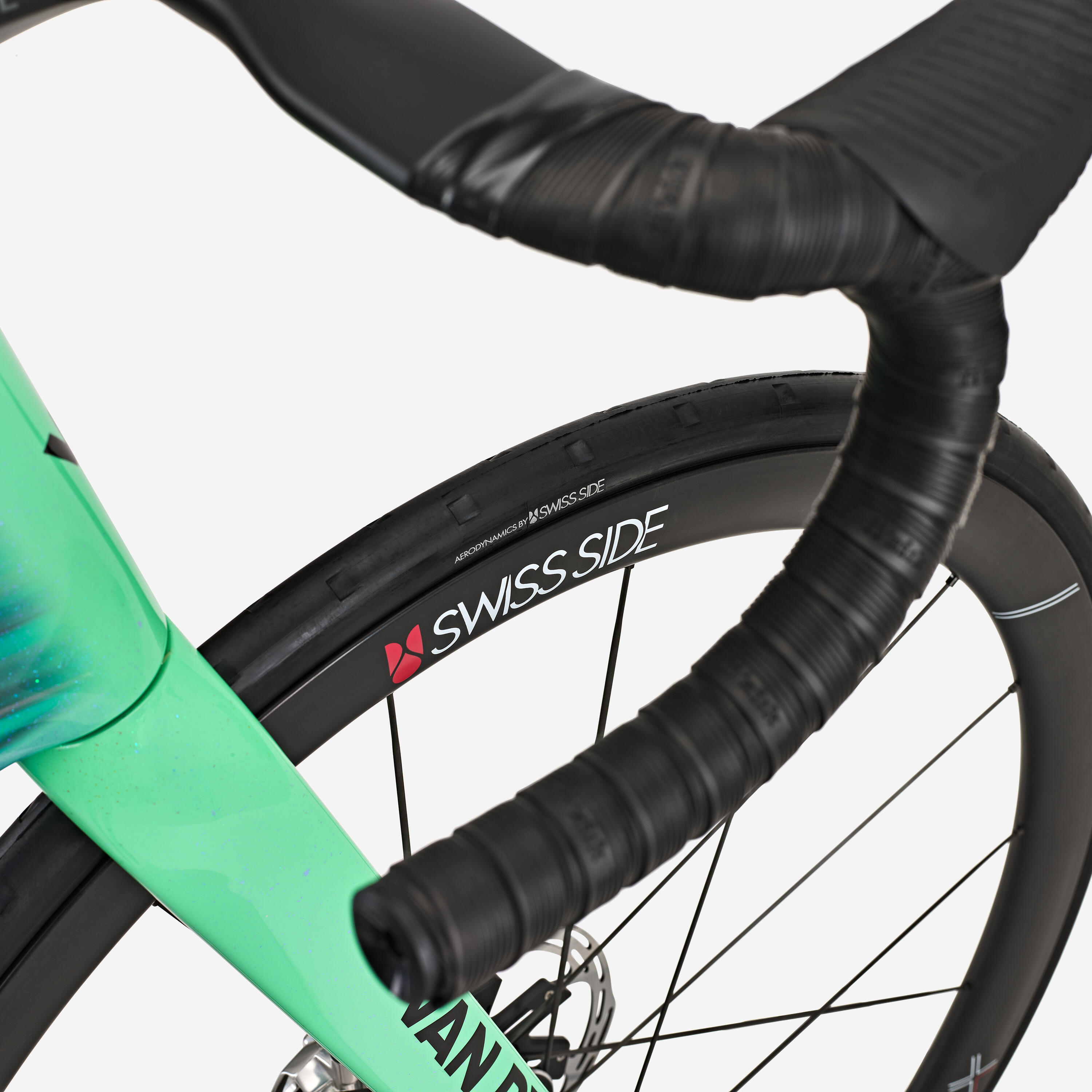 Silniční kolo RCR-R Pro SRAM Red AXS 2×12 se snímačem výkonu Decathlon CMA CGM 13/16