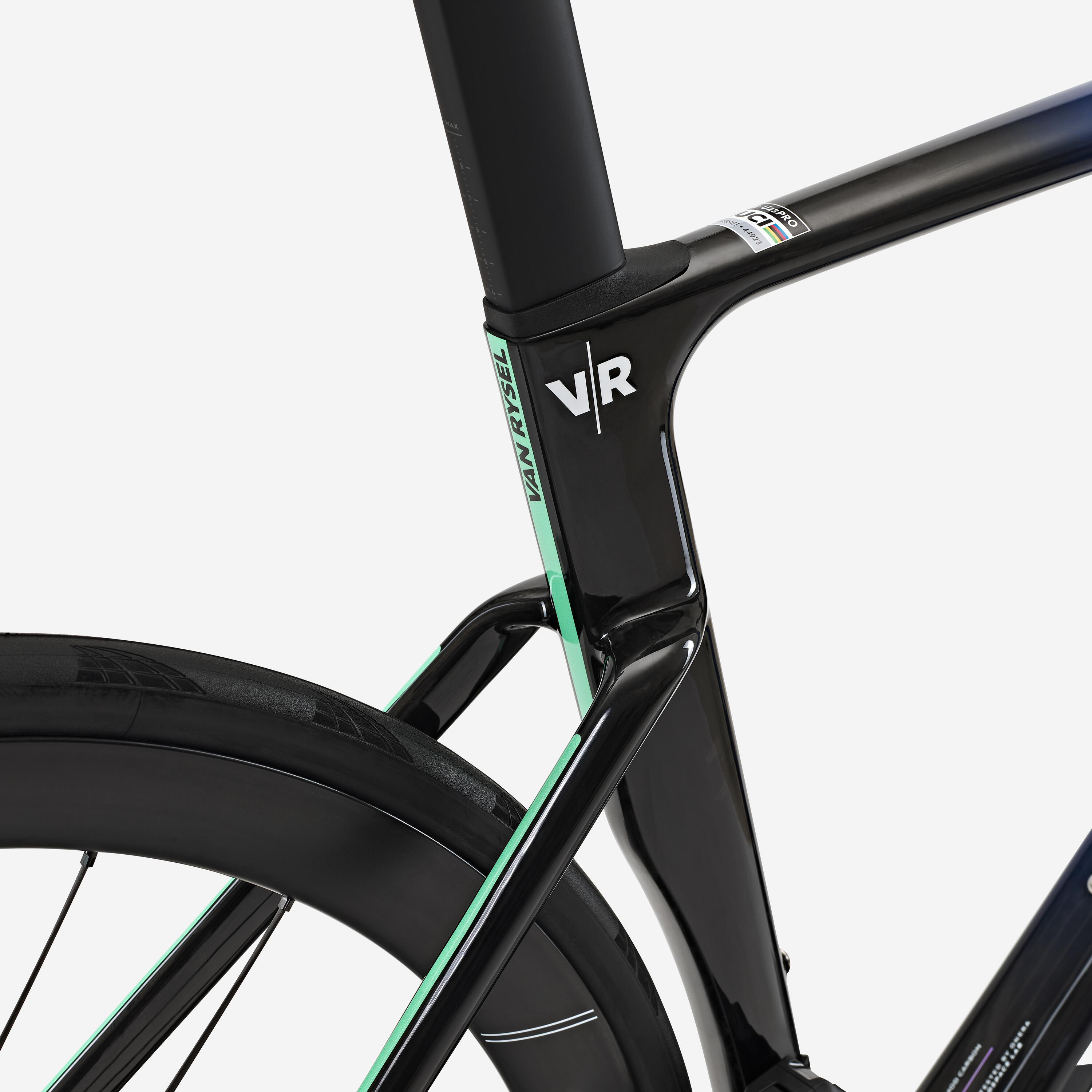Silniční kolo RCR-R Pro SRAM Red AXS 2×12 se snímačem výkonu Decathlon CMA CGM 10/16